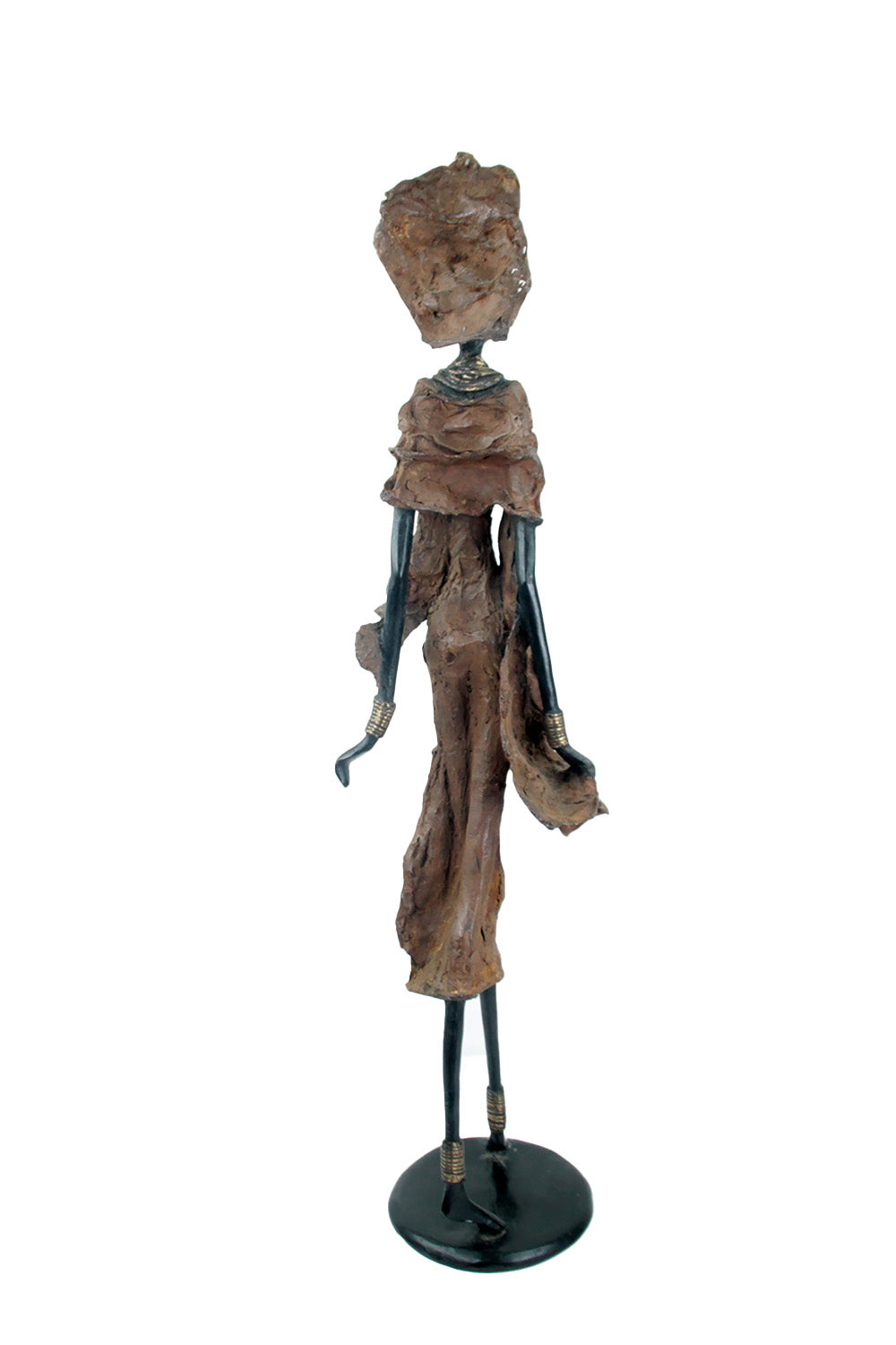 Bronze Issouf 70 cm marron n°3 Bronzes d'Afrique