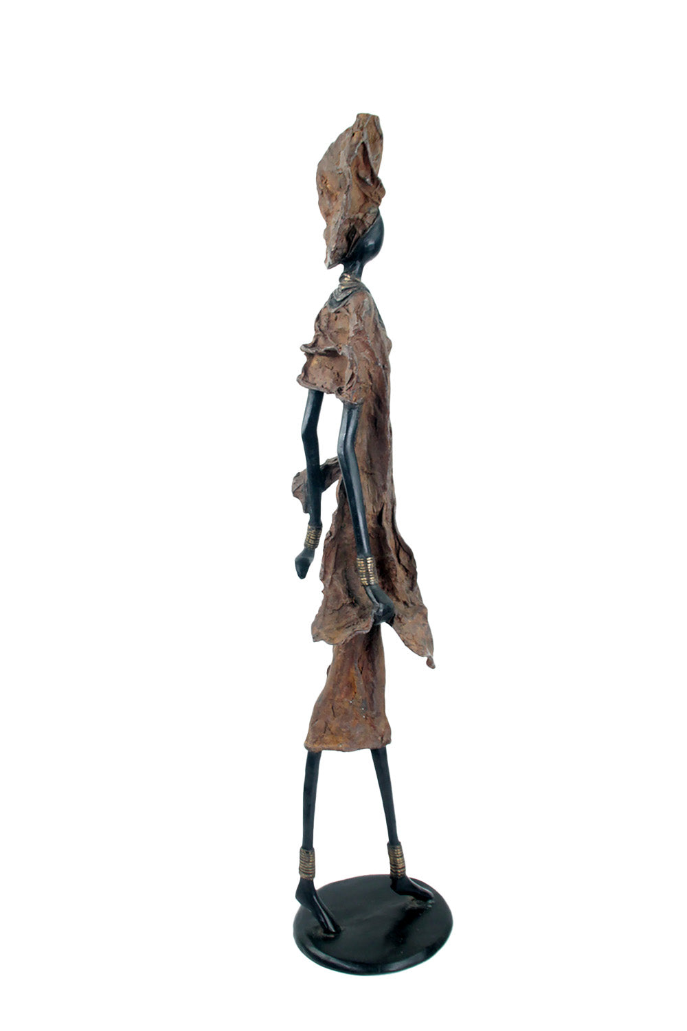 Bronze Issouf 70 cm marron n°3 Bronzes d'Afrique