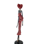 Bronze Issouf 80 cm rouge n°1 Bronzes d'Afrique