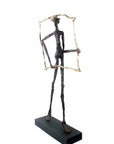 Bronze le paradigme 60 cm marron et doré n°1 Bronzes d'Afrique