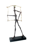 Bronze le paradigme 60 cm marron et doré n°1 Bronzes d'Afrique