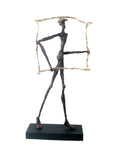 Bronze le paradigme 60 cm marron et doré n°1 Bronzes d'Afrique