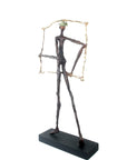 Bronze le paradigme 60 cm marron et doré n°1 Bronzes d'Afrique