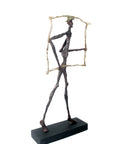 Bronze le paradigme 60 cm marron et doré n°1 Bronzes d'Afrique
