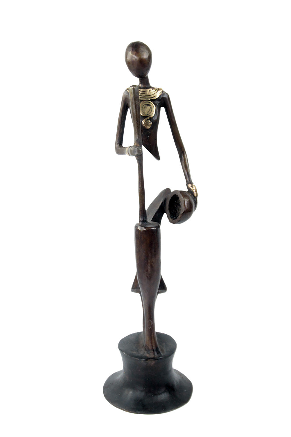 Bronze Catalano 30 cm marron n°1 Bronzes d'Afrique