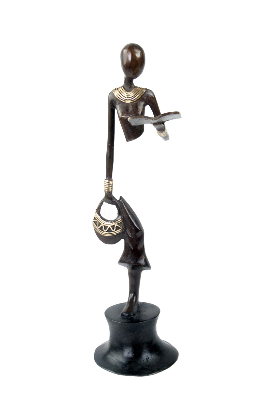 Bronze Catalano 30 cm marron n°4 Bronzes d'Afrique