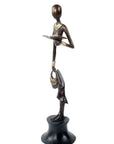 Bronze Catalano 30 cm marron n°4 Bronzes d'Afrique
