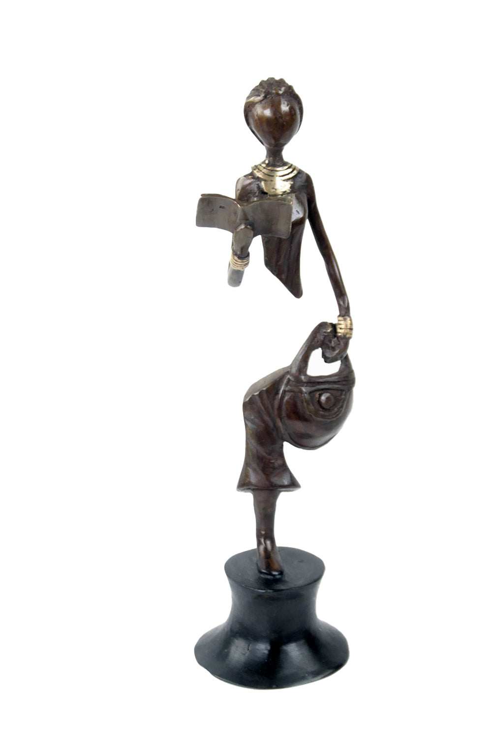 Bronze Catalano 30 cm marron n°5 Bronzes d'Afrique