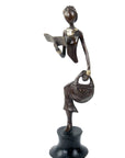 Bronze Catalano 30 cm marron n°5 Bronzes d'Afrique