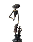 Bronze Catalano 30 cm marron n°6 Bronzes d'Afrique