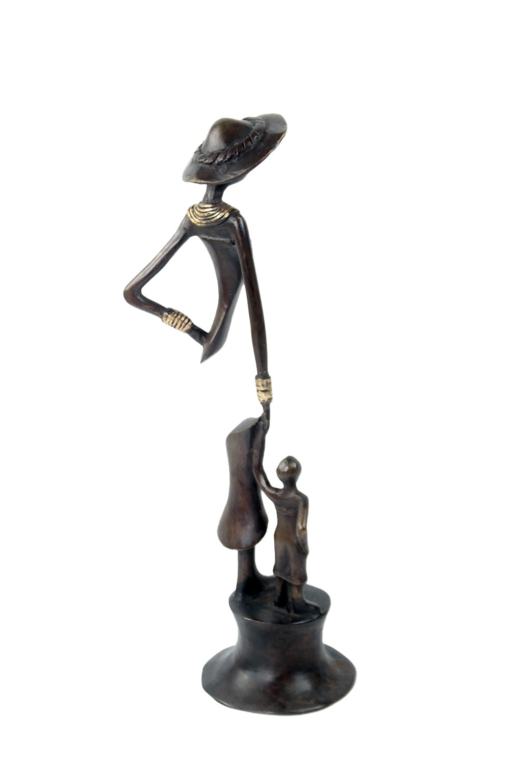 Bronze Catalano 30 cm marron n°6 Bronzes d'Afrique