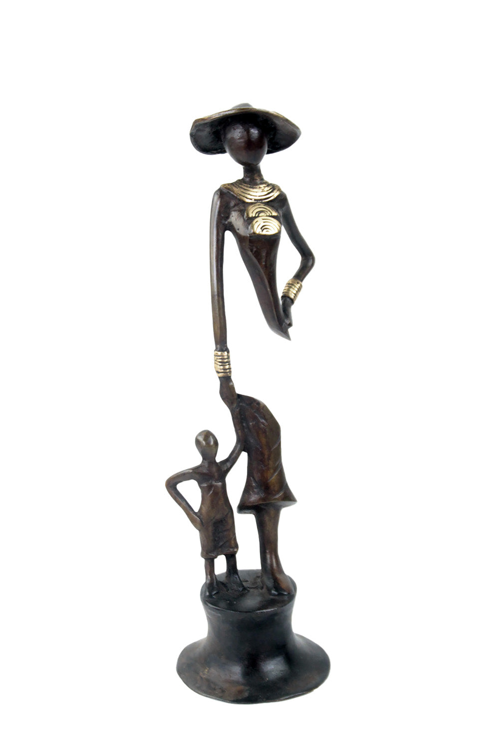 Bronze Catalano 30 cm marron n°6 Bronzes d'Afrique