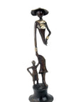 Bronze Catalano 30 cm marron n°6 Bronzes d'Afrique