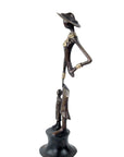 Bronze Catalano 30 cm marron n°6 Bronzes d'Afrique