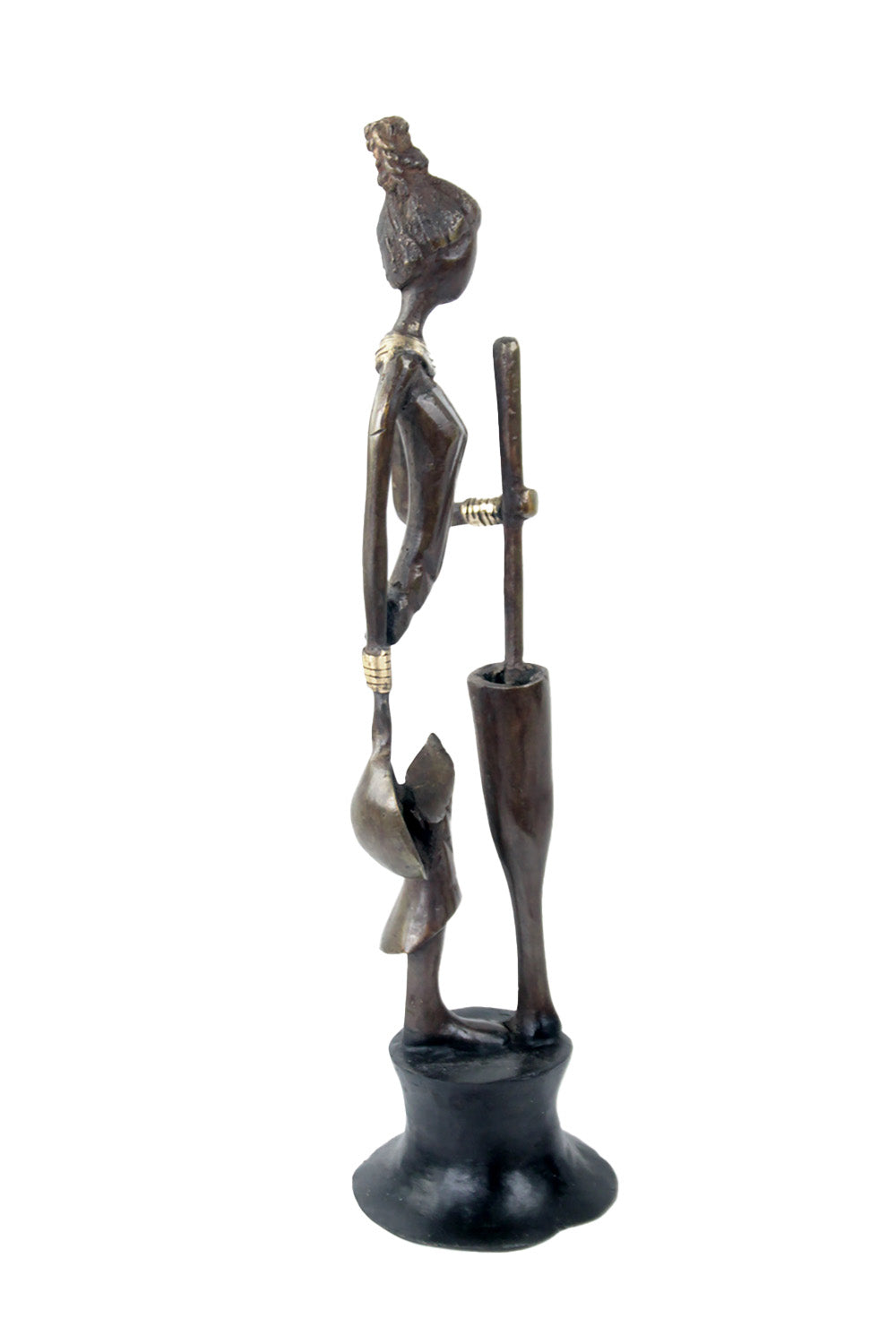 Bronze Catalano 30 cm marron n°7 Bronzes d'Afrique