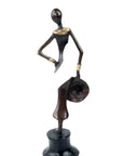 Bronze Catalano 30 cm marron n°8 Bronzes d'Afrique