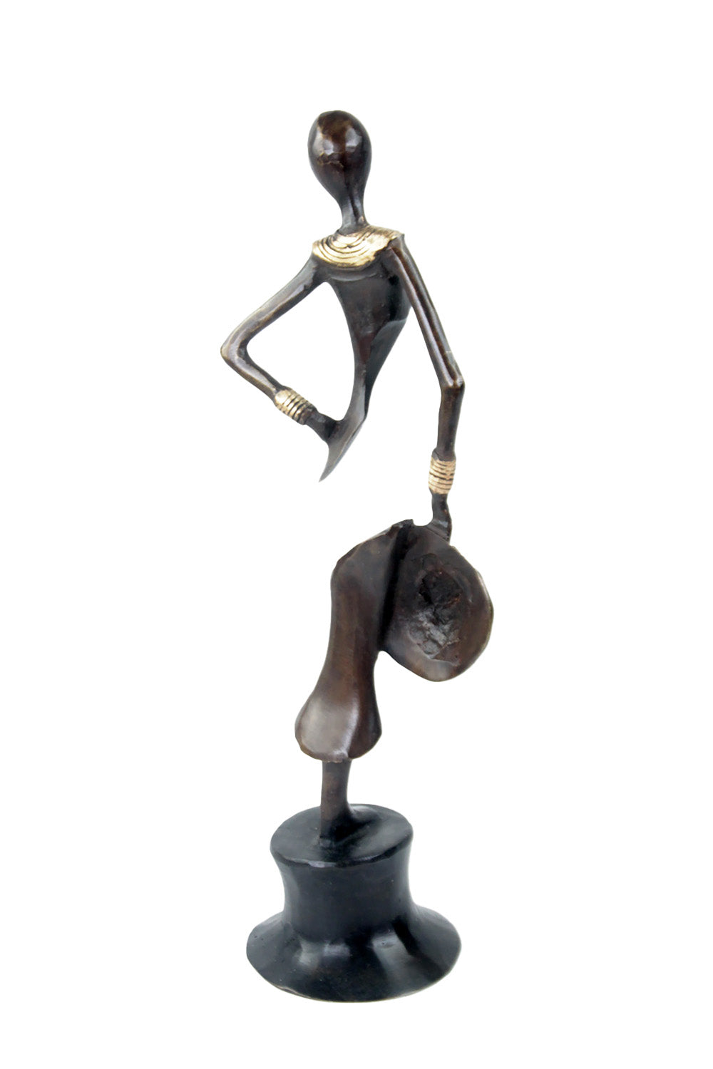 Bronze Catalano 30 cm marron n°8 Bronzes d'Afrique