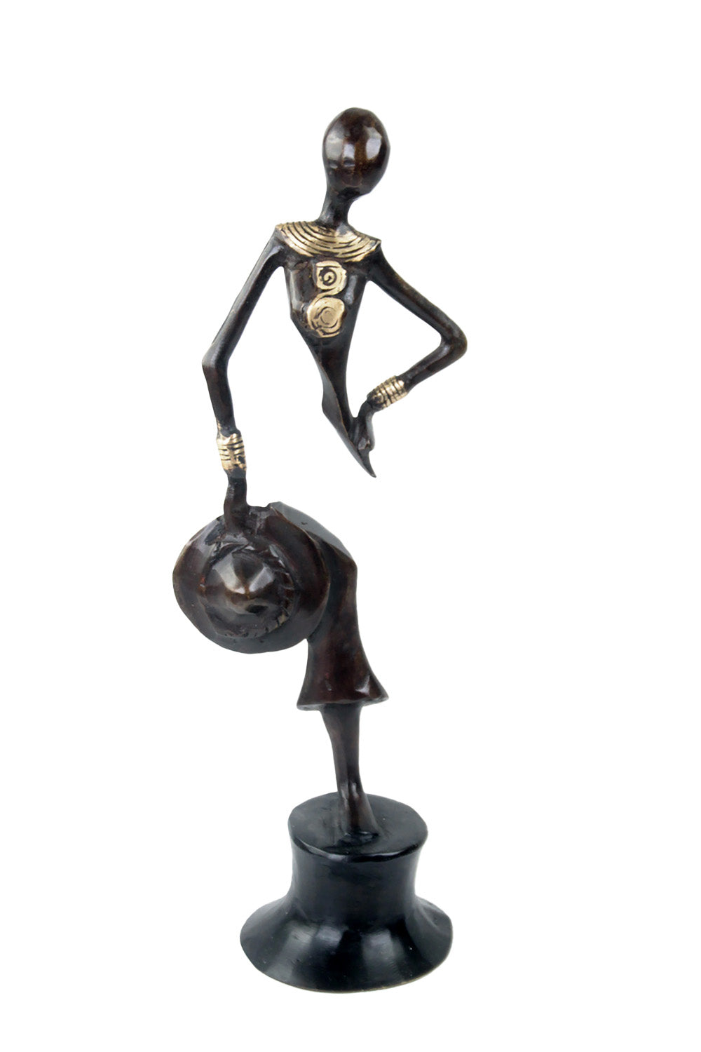 Bronze Catalano 30 cm marron n°8 Bronzes d'Afrique