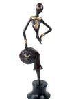 Bronze Catalano 30 cm marron n°8 Bronzes d'Afrique