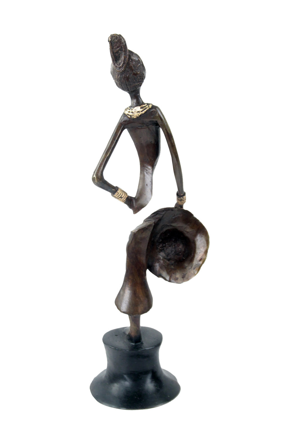 Bronze Catalano 30 cm marron n°9 Bronzes d'Afrique