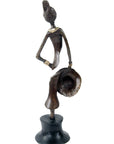 Bronze Catalano 30 cm marron n°9 Bronzes d'Afrique