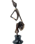 Bronze Catalano 30 cm marron n°9 Bronzes d'Afrique