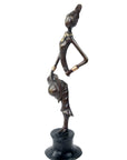 Bronze Catalano 30 cm marron n°9 Bronzes d'Afrique