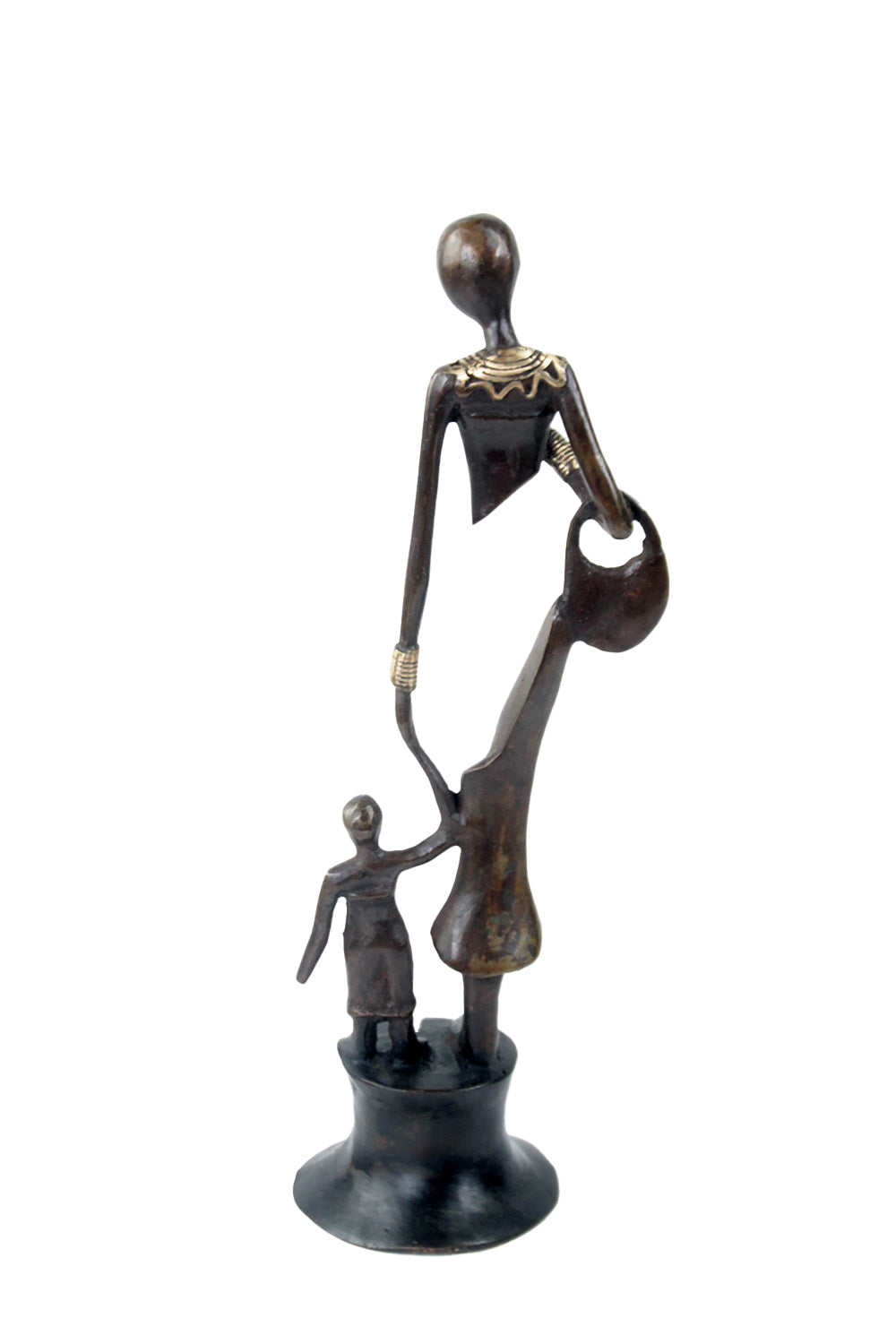 Bronze Catalano 30 cm marron n°10 Bronzes d'Afrique