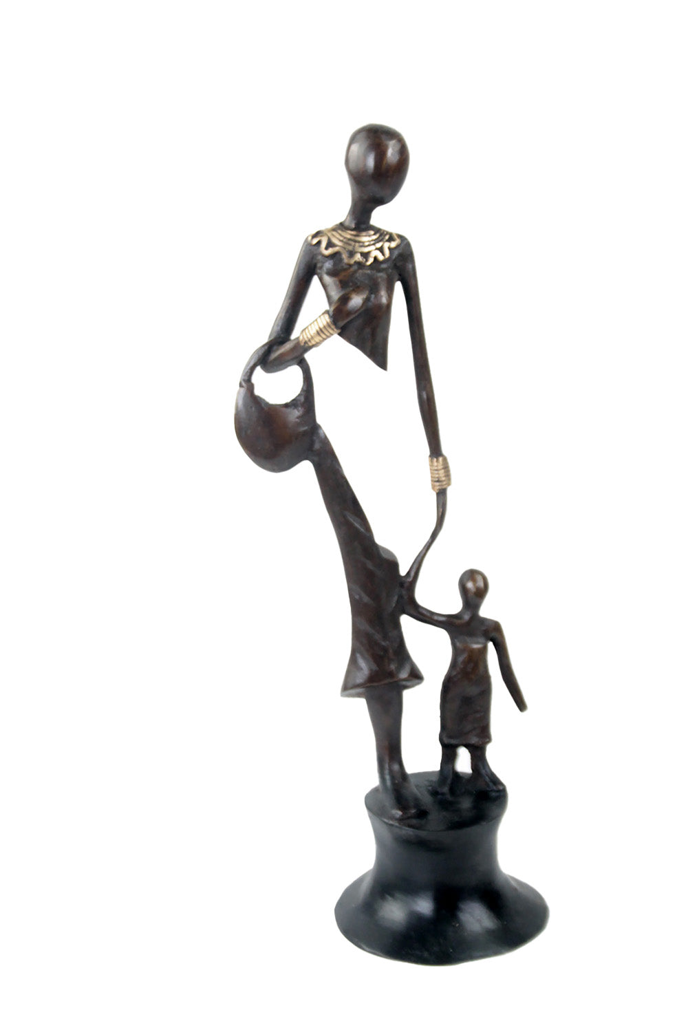 Bronze Catalano 30 cm marron n°10 Bronzes d'Afrique