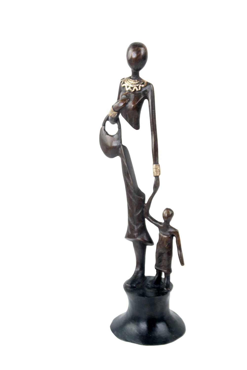 Bronze Catalano 30 cm marron n°10 Bronzes d'Afrique