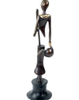 Bronze Catalano 30 cm marron n°11 Bronzes d'Afrique