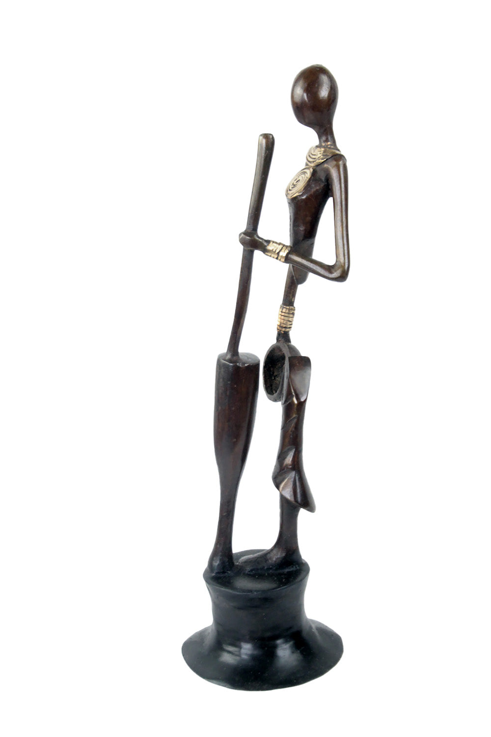 Bronze Catalano 30 cm marron n°11 Bronzes d'Afrique