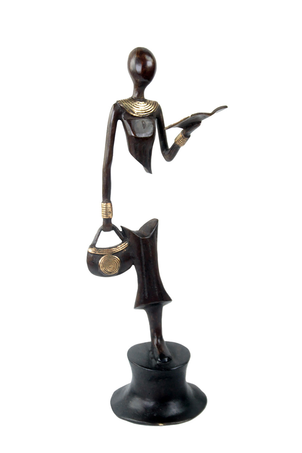 Bronze Catalano 30 cm marron n°12 Bronzes d'Afrique