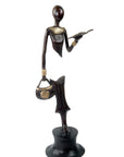 Bronze Catalano 30 cm marron n°12 Bronzes d'Afrique