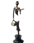 Bronze Catalano 30 cm marron n°12 Bronzes d'Afrique
