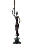 Bronze Moma 30 cm marron n°1 Bronzes d'Afrique
