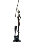 Bronze Moma 30 cm marron n°1 Bronzes d'Afrique