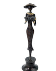 Bronze Moma 30 cm marron n°2 Bronzes d'Afrique