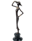 Bronze Moma 30 cm marron n°4 Bronzes d'Afrique