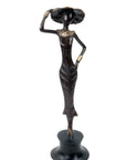 Bronze Moma 30 cm marron n°4 Bronzes d'Afrique