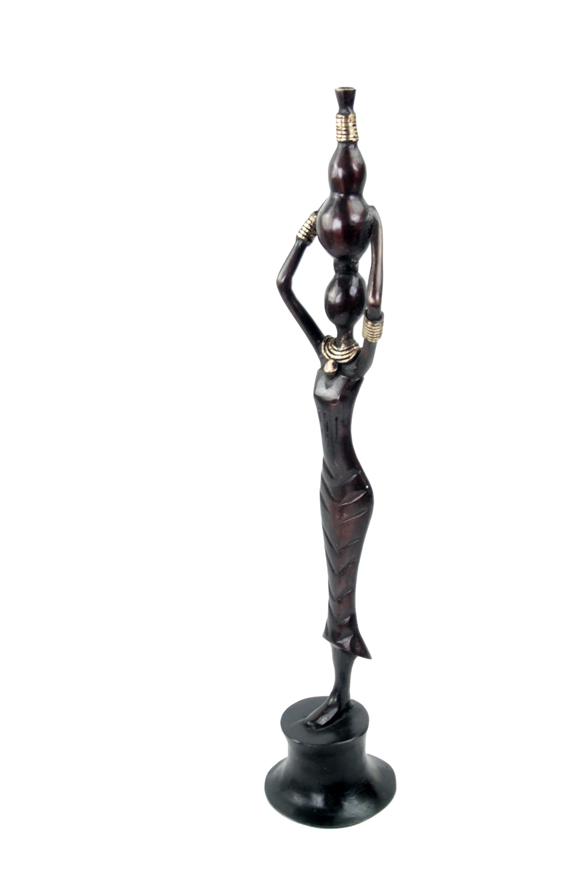 Bronze Moma 30 cm marron n°5 Bronzes d'Afrique