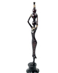 Bronze Moma 30 cm marron n°5 Bronzes d'Afrique