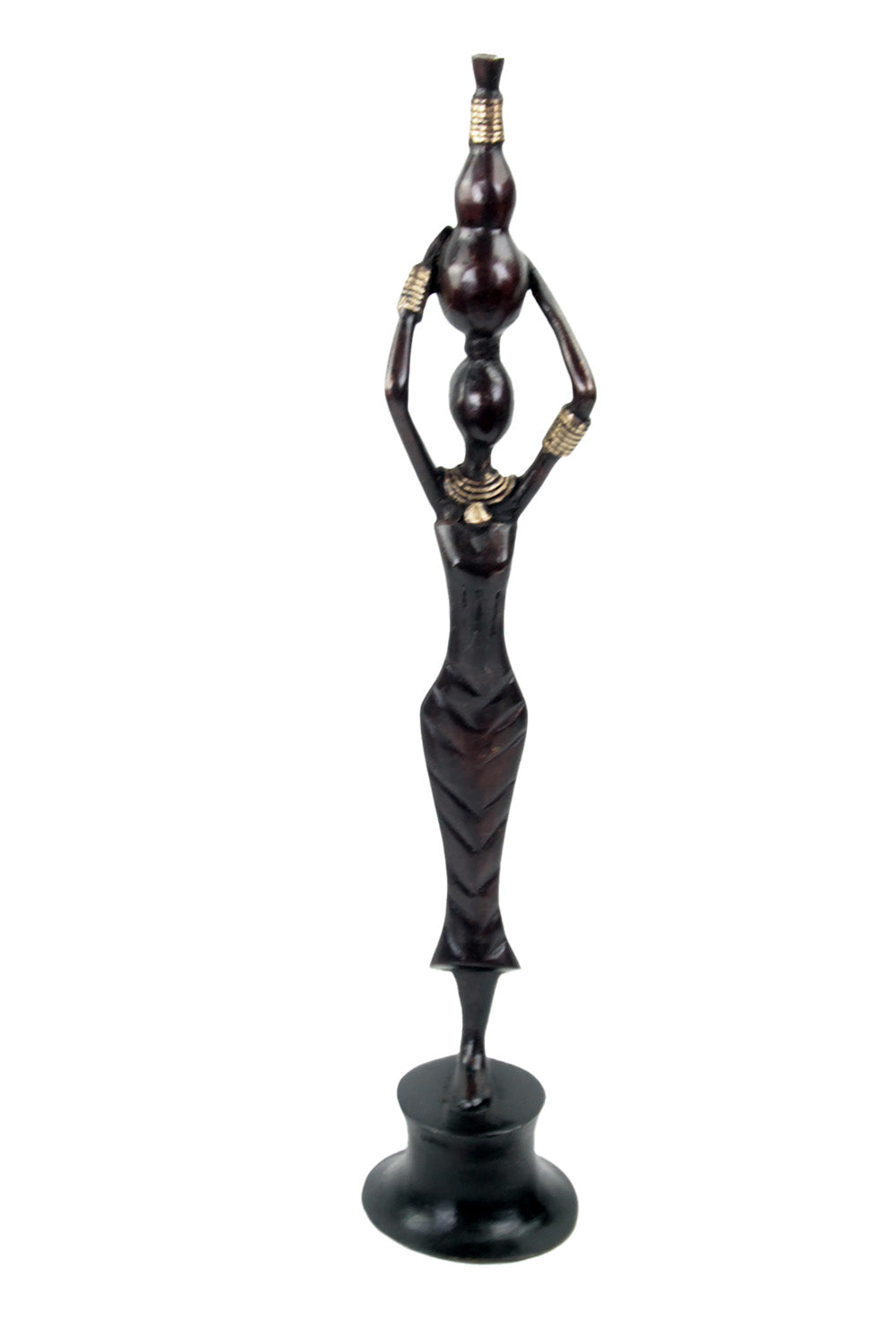 Bronze Moma 30 cm marron n°5 Bronzes d'Afrique
