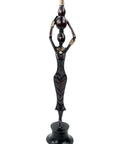 Bronze Moma 30 cm marron n°5 Bronzes d'Afrique
