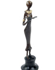 Bronze Moma 30 cm marron n°6 Bronzes d'Afrique