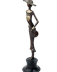 Bronze Moma 30 cm marron n°8 Bronzes d'Afrique