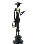 Bronze Moma 30 cm marron n°9 Bronzes d'Afrique