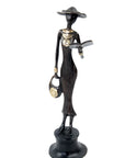 Bronze Moma 30 cm marron n°9 Bronzes d'Afrique