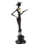 Bronze Moma 30 cm marron n°14 Bronzes d'Afrique