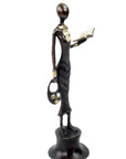 Bronze Moma 30 cm marron n°17 Bronzes d'Afrique